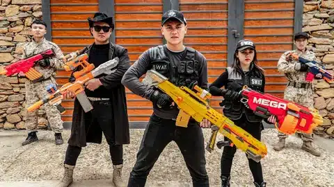 The Foam Wildlife Warriors of nerf war