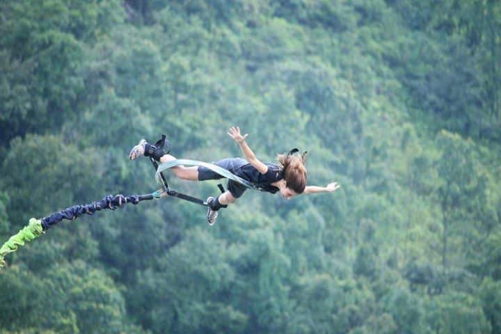 The Gray team Bungee Jumpers