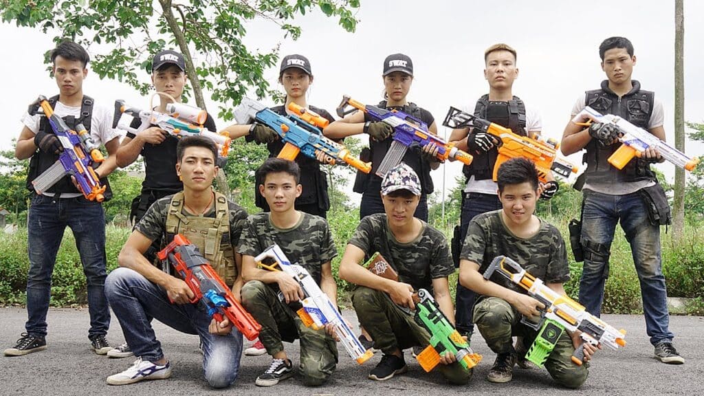 The Tactical Strikers of nerf war