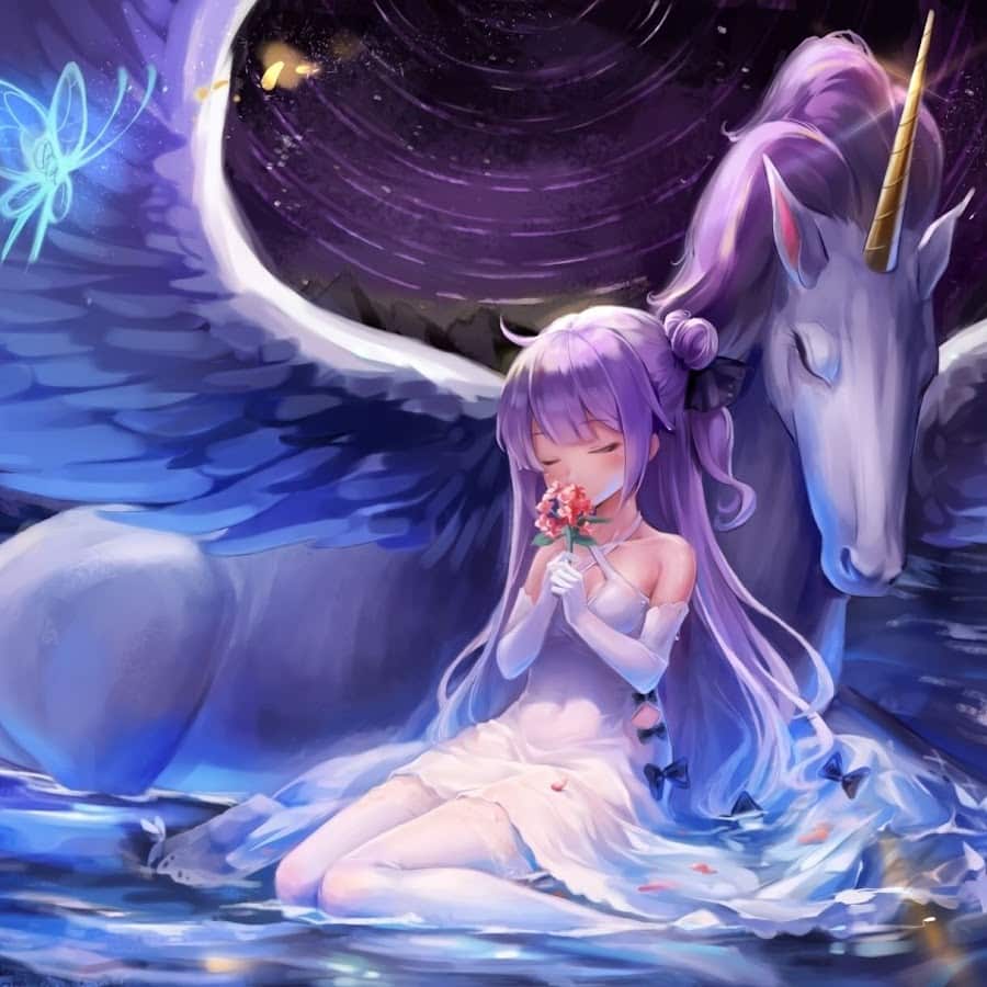 Violet Unicorn Chasers