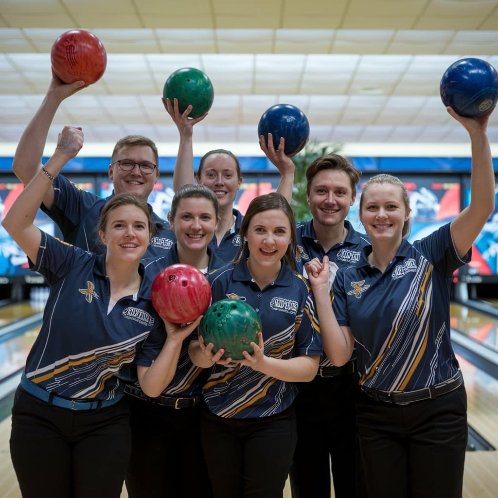 women bowling team