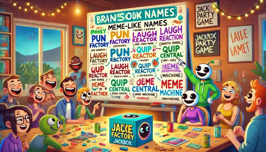 Meme Names For Jackbox